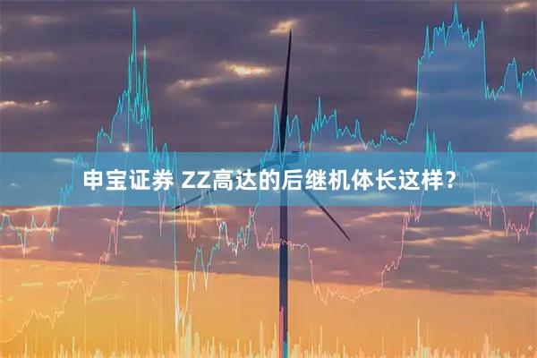 申宝证券 ZZ高达的后继机体长这样？