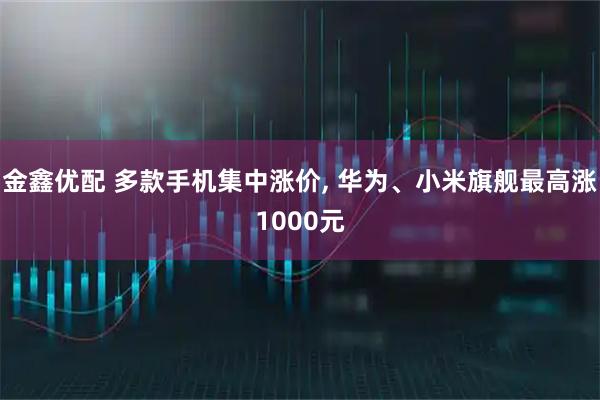 金鑫优配 多款手机集中涨价, 华为、小米旗舰最高涨1000元
